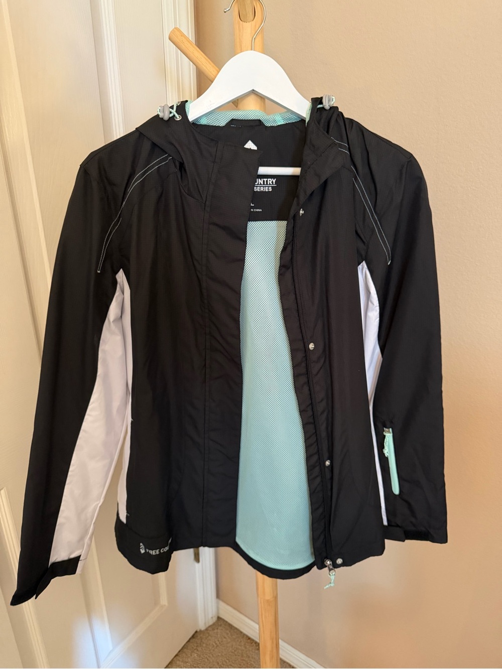 Free Country Athletx Series Lightweight Hooded Jacket L